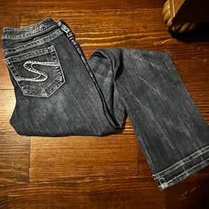 Silver Aiko Jeans
